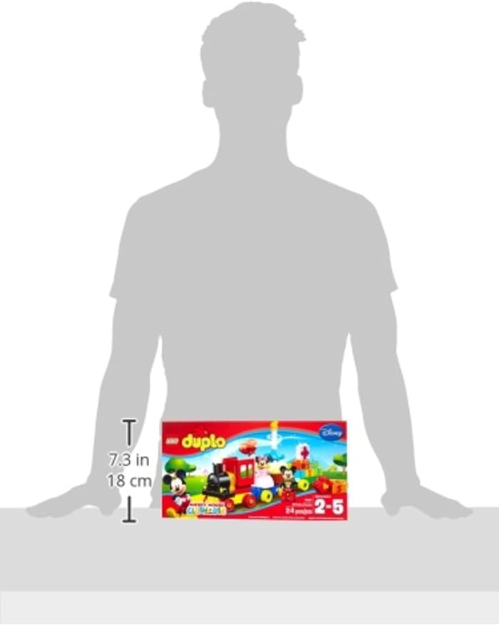LEGO DUPLO l Disney Mickey Mouse Clubhouse Mickey &amp Minnie Birthday Parade 10597 Disney Toy (24 Pieces)