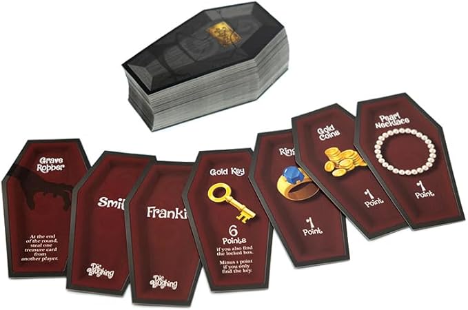 Outset Media Die Laughing - A Spooky Family Party Game - for 3 to 7 Players Ages 8 and up