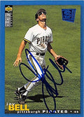 Sports Memorabilia Autograph Warehouse 247077 Jay Bell Autographed Baseball Card - Pittsburgh Pirates 1995 Upper Deck - No. 175 Special Edition