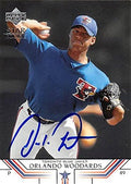 Sports Memorabilia Autograph Warehouse 302259 2001 Orlando Woodards Autographed No.40 Baseball Card - Toronto Blue Jays