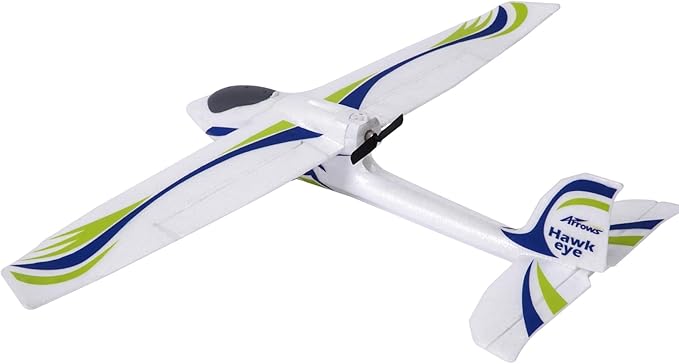 FAIR RC Arrows RC Plane 600mm Hawk Eyes Remote Control Airplane Easy to Fly Ready to Fly RTF(Include Battery Charger Radio)