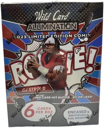 Wild Card 2023 Alumination CJ Stroud Rookie Comix Limited Edition Hobby Trading Card Box