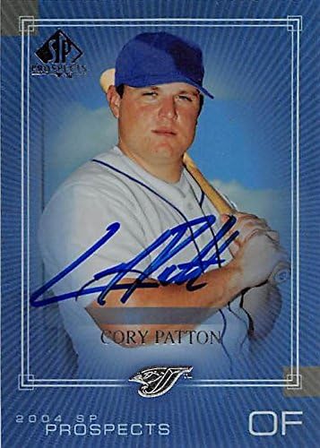 Sports Memorabilia Autograph Warehouse 343839 Cory Patton Autographed Baseball Card - Toronto Blue Jays FT 2004 Upper Deck Prospects No. 195
