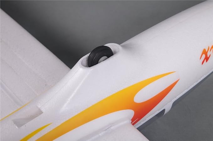 Fms 2300mm Fox Glider V2 RC Airplane 5-CH Remote Controlled Aircraft (91.4) Wingspan with Flaps PNP (No Radio Battery Charger)