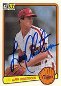 Sports Memorabilia Autograph Warehouse 247103 Larry Christenson Autographed Baseball Card - Philadelphia Phillies 1983 Donruss - No. 345