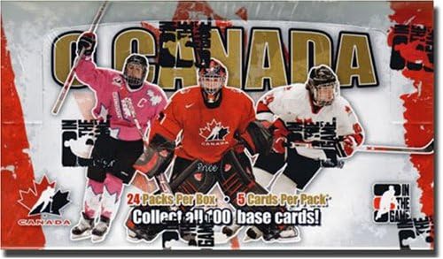 2007/08 In the Game O Canada Hockey Cards Box