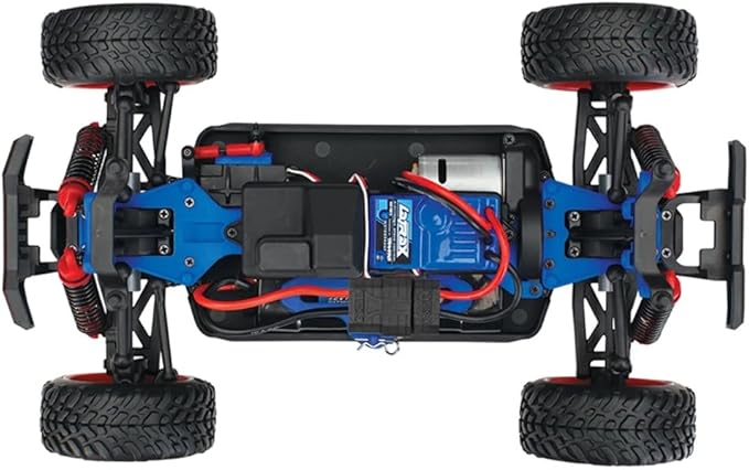 Traxxas 76064-5-REDX LaTrax Desert Prerunner Truck 1/18 Scale 4WD AC Wall Charge
