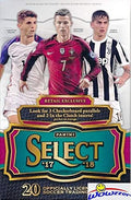 2017/18 Panini Select Soccer EXCLUSIVE Factory Sealed Retail Box with (3) Checkerboard Parallels &amp (2) Clutch Inserts! Look for KYLIAN MBAPPE ROOKIES! Look for Autos of Ronaldo Messi Pele &amp