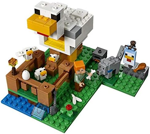 LEGO Minecraft The Chicken Coop 21140 Building Kit  84 months to 168 months(198 Pieces)