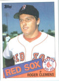 1985 Topps Baseball Card # 181 Roger Clemens Boston Red Sox Mint Condition- Shipped In Protective Screwdown Display Case!