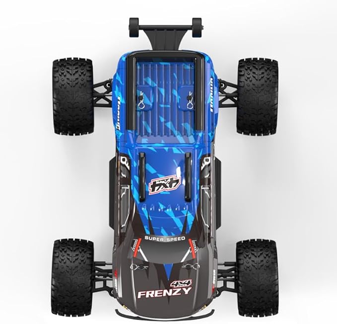1/12 Brushless RC Cars for Adults RC Trucks 4x4 Offroad Waterproof Electric Powered High Speed Remote Control Car Fast Extreme All Terrain RC Truggy with 3S Battery for Snow Sand
