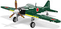 COBI Historical Collection WII Mitsubishi A6M2 Zero Japanese Fighter Plane Building Set 170 Pieces