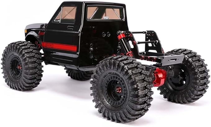 Redcat Ascent Fusion 1:10 Scale RC Rock Crawler Brushless Motor 4WD Carbon Fiber Frame Black