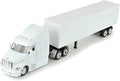 New Ray SS-15553D 1: 43 Long Haul Trucker - Peterbilt Model 387 (Plain White)