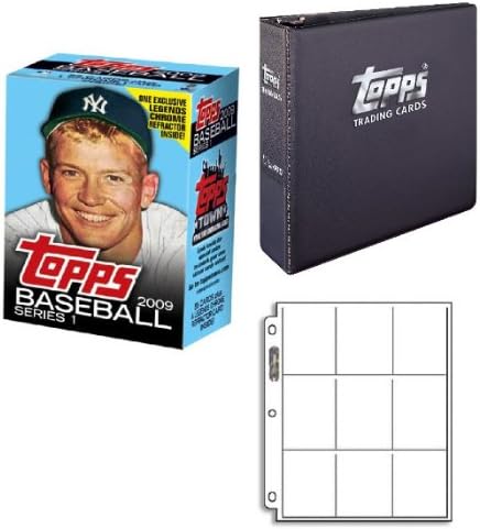 2009 Topps 1 Cereal Box - Mickey Mantle with Album and Pages