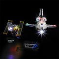 LED Light Kit Compatible with Lego NASA Space Shuttle Discovery - Lighting Set for Creator 10283 Building Model (Model Set Not Included)