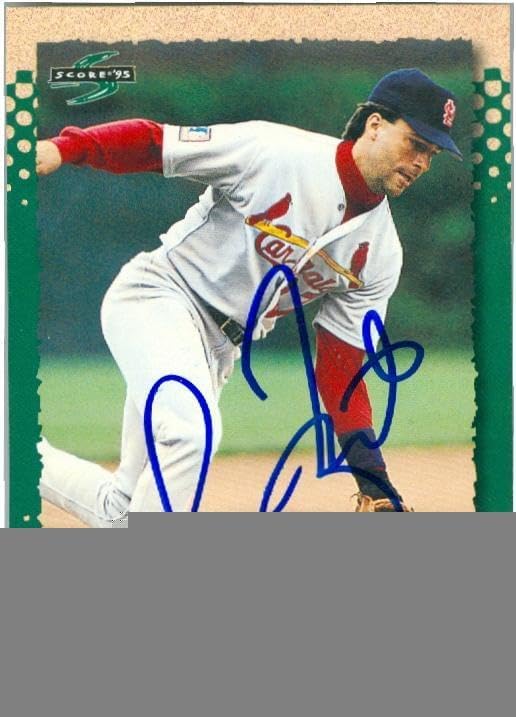 Autograph Warehouse 246082 Todd Zeile Autographed Baseball Card - St Louis Cardinals 1995 Score - No. 409