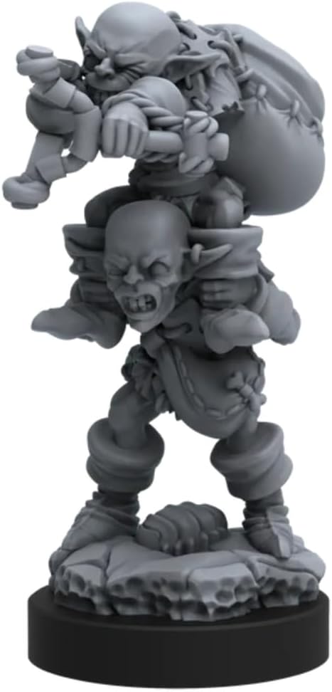 Epic Encounters: Labyrinth of The Goblin Tsar – 20 Unpainted Miniatures by Steamforged Games – Compatible with DND Dungeons and Dragons and Other Tabletop RPG TTRPG Games