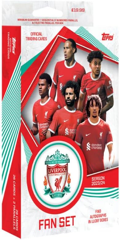 2023-24 Topps Liverpool Fan Set (28 Cards)