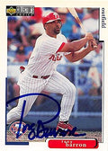 Sports Memorabilia Autograph Warehouse 244641 Tony Barron Autographed Baseball Card - Philadelphia Phillies FT 1998 Upper Deck - No. 202