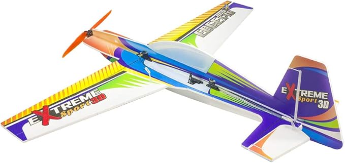 Viloga RC Plane Kit PP Foam Airplane 710mm Wingspan Xtreme Sports Airplane Model Kit to Build DIY 3D Aerobatic Airplane for Adults Outdoor Fly (KIT Only Not Including TX&ampRX and Power System)