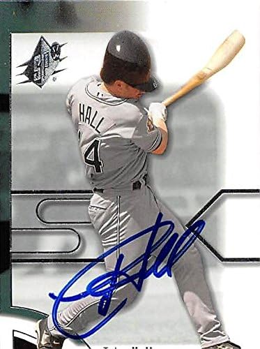 Sports Memorabilia Autograph Warehouse 247586 Toby Hall Autographed Baseball Card - Tampa Rays 2002 Upper Deck - No. 10