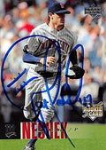 Sports Memorabilia Autograph Warehouse 246388 Pat Neshek Autographed Baseball Card - Minnesota Twins 2006 Upper Deck Rookie - No. 1116