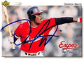 Sports Memorabilia Autograph Warehouse 244854 Derrick White Autographed Baseball Card - Montreal Expos FT 1992 Upper Deck Top Prospects - No. 279