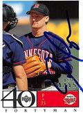 Sports Memorabilia Autograph Warehouse 270069 Joe Mays Autographed Baseball Card - Minnesota Twins FT 2003 Upper Deck Fortyman - No. 285
