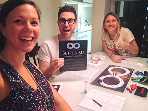Better Me Self-Improvement Board Game - Fun &amp Connection for Couples Friends and Family Game Night Relationship Date Night Ideas Counseling and Group Therapy Goal Setting &amp Accountability