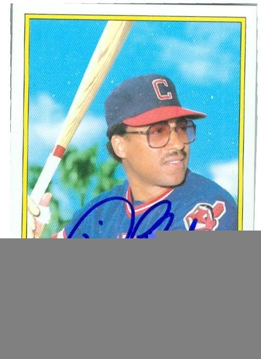 Sports Memorabilia Autograph Warehouse 246107 Andre Thornton Autographed Baseball Card - Cleveland Indians 1983 Topps All Star Set - No. 3
