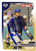 Sports Memorabilia Autograph Warehouse 249363 Ramon Hernandez Autographed Baseball Card - San Diego Padres FT 2005 Topps Total - No. 34