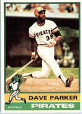 1976 Topps #185 Dave Parker Pittsburgh Pirates Baseball Card