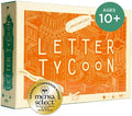 Letter Tycoon: Mensa Select Word-Building Strategy Game for Families and Friends Ages 10+ 2-5 Players