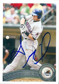 Sports Memorabilia Autograph Warehouse 246777 Kirk Nieuwenhuis Autographed Baseball Card - New York Mets Buffalo Bisons 2011 Topps Pro Debut - No. 14 Rookie