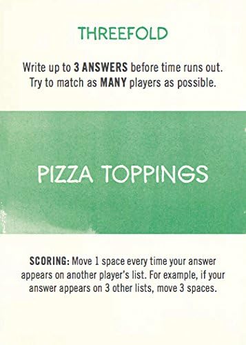 Listography: The Game: May The Best List Win! (Board Games Games for Adults Adult Board Games)