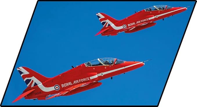 COBI Armed Forces BAe Hawk T1 RED Arrows Aircraft Building Set 389 Pieces
