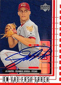 Sports Memorabilia Autograph Warehouse 244573 J.D. Martin Autographed Baseball Card - Cleveland Indians FT 2002 Upper Deck - No. 214 Rookie
