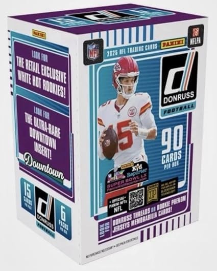 2025 Donruss Football Blaster Box (90 Cards/Box)