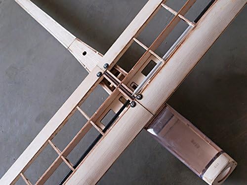 Balsa Wood Glider Plane Griffin Sailplane 1.6M Laser Cutting Model Airplane Kit to Build for Adults DIY RC Flying Model Aeroplane Aircraft Unasmsembled (KIT Only w/o Power System or Radio Control)
