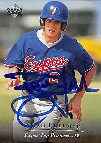 Sports Memorabilia Autograph Warehouse 244970 Brad Fullmer Autographed Baseball Card - Montreal Expos FT 1994 Upper Deck Top Prospect - No. 90 Rookie
