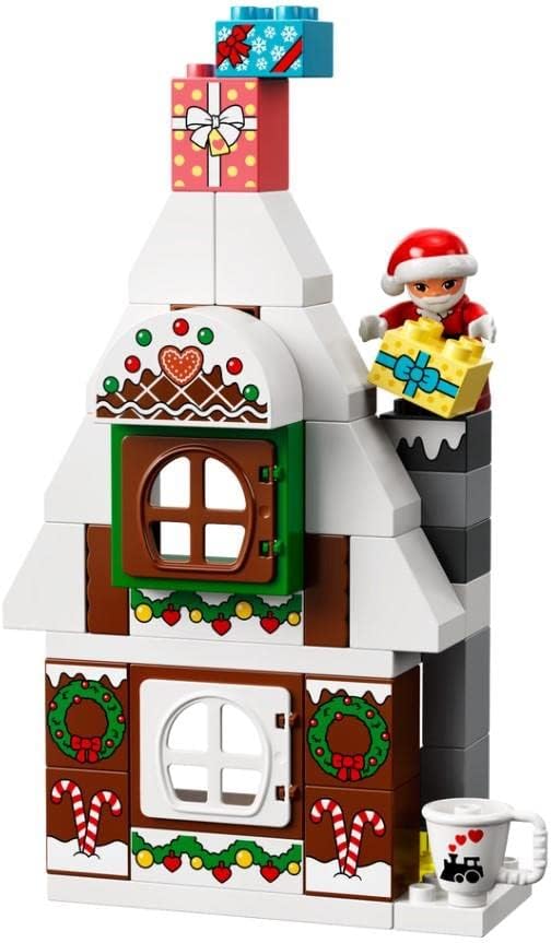 Lego® DUPLO® Santa's Gingerbread House 10976 Building Toy Christmas Playset for Preschoolers and Kids Aged 2+
