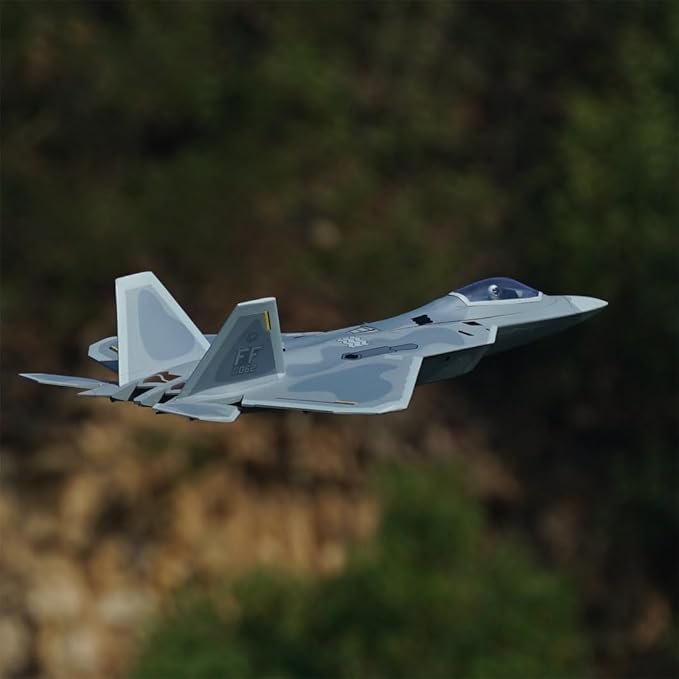 F-22 Raptor Twin 40mm EDF Jet PNP 4S RC Aircraft (Transmitter Receiver and Battery not Included)