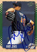 Autograph Warehouse 249374 Andy Benes Autographed Baseball Card - San Diego Padres FT 1995 Score - No. 411