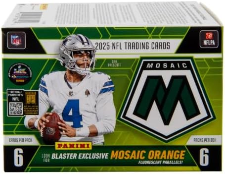 2025 Mosaic Football Blaster Box (36 Cards/Box)