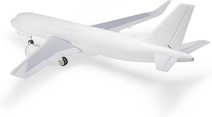 E-flite Airbus A320neo 1.5m Airliner Twin 64mm EDF BNF Basic with AS3X+ and Safe Select White EFL-1495