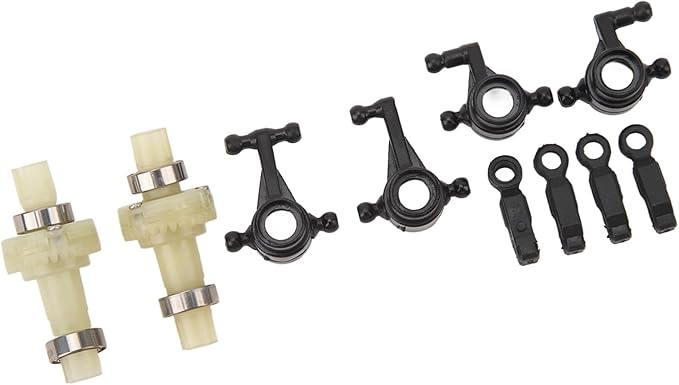 Topyond Steering Knuckles Kit OEM RC Car Spare Parts Set for Wltoys 284010 284161 K989 1/28 RC Cars