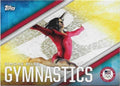 2016 Topps USA Olympic Team-Olympic Disciplines Simone Biles- Gymnastics Trading Card- #OD-22 - Shipped in Protective Case