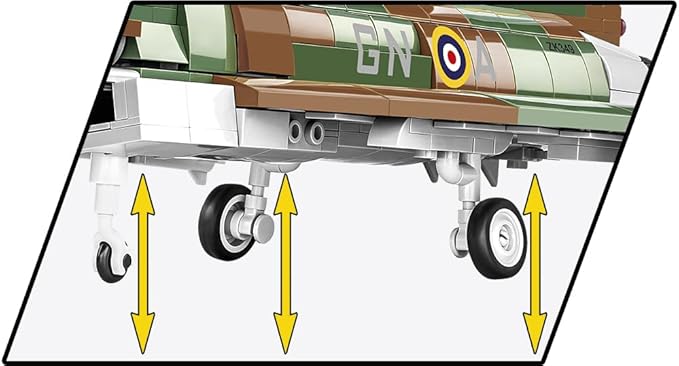 COBI Armed Forces Eurofighter Typhoon FGR4 Aircraft Building Set 576 Pieces