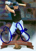 Sports Memorabilia Autograph Warehouse 291519 1998 Topps Finest Travis Fryman Autographed No.266 Baseball Card - Cleveland Indians SC